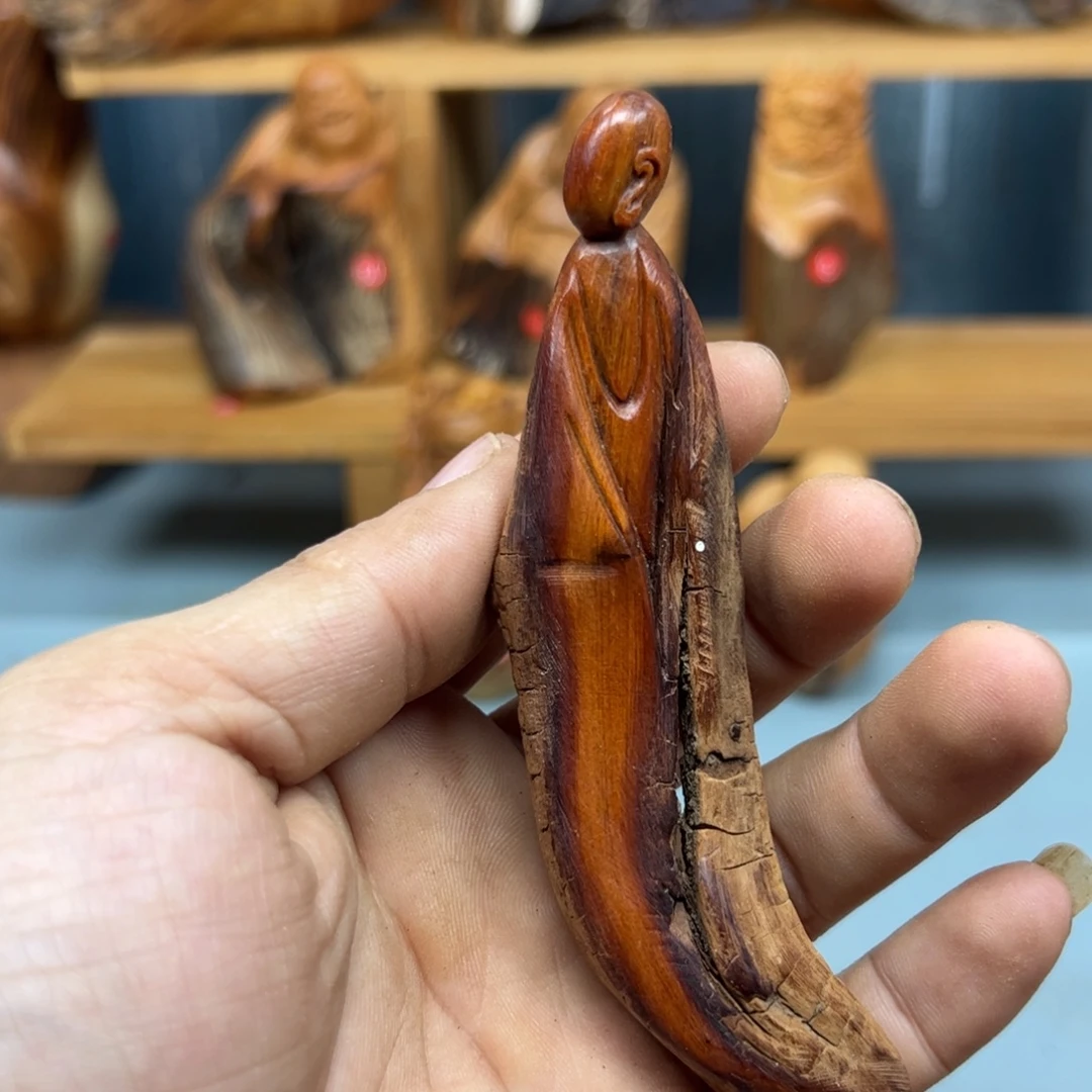 X***S木崖柏木摆件手把件，