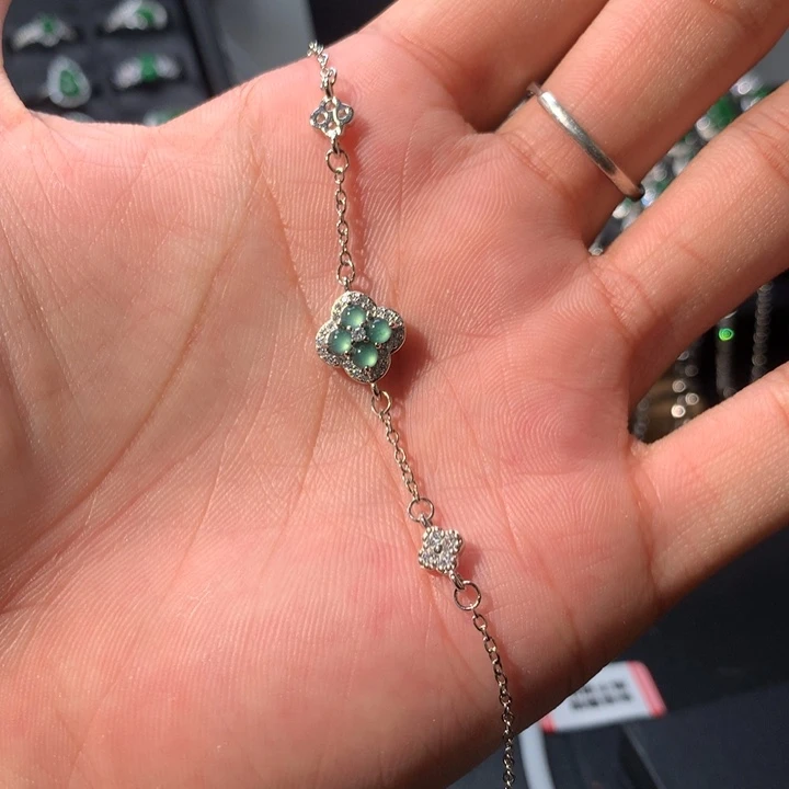 翡翠未镶嵌手链 手链