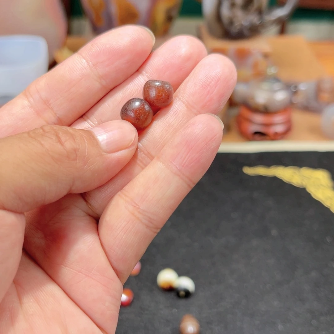 杨***y玛瑙/玉髓茶器未镶嵌