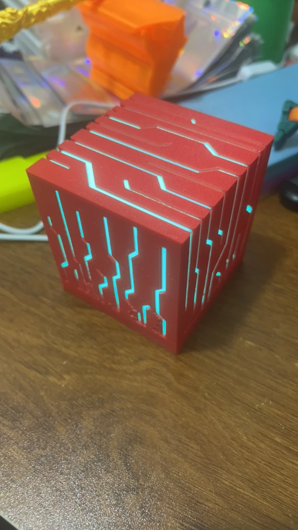 USB小夜灯，3D打印