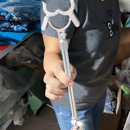银锁杆后挂瑕疵的。