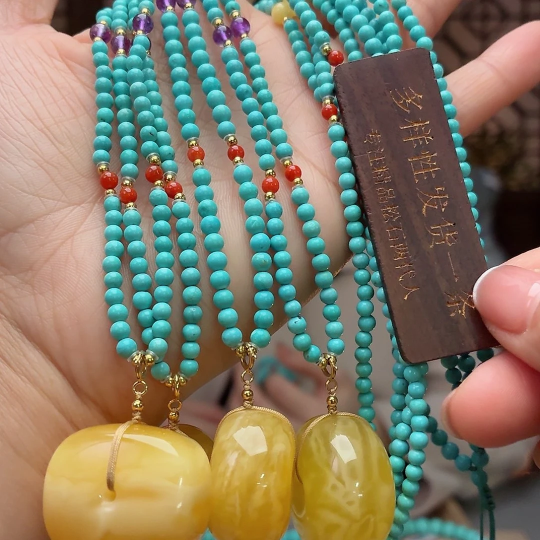 未镶嵌绿松石珠宝奇石