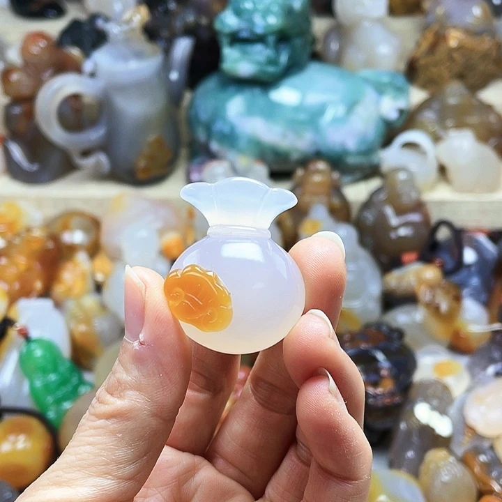 玛瑙/玉髓饰品未镶嵌