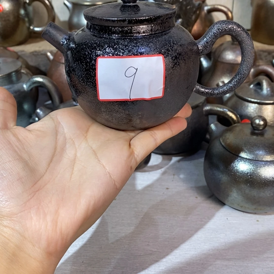 离***°云南建水紫陶柴烧壶