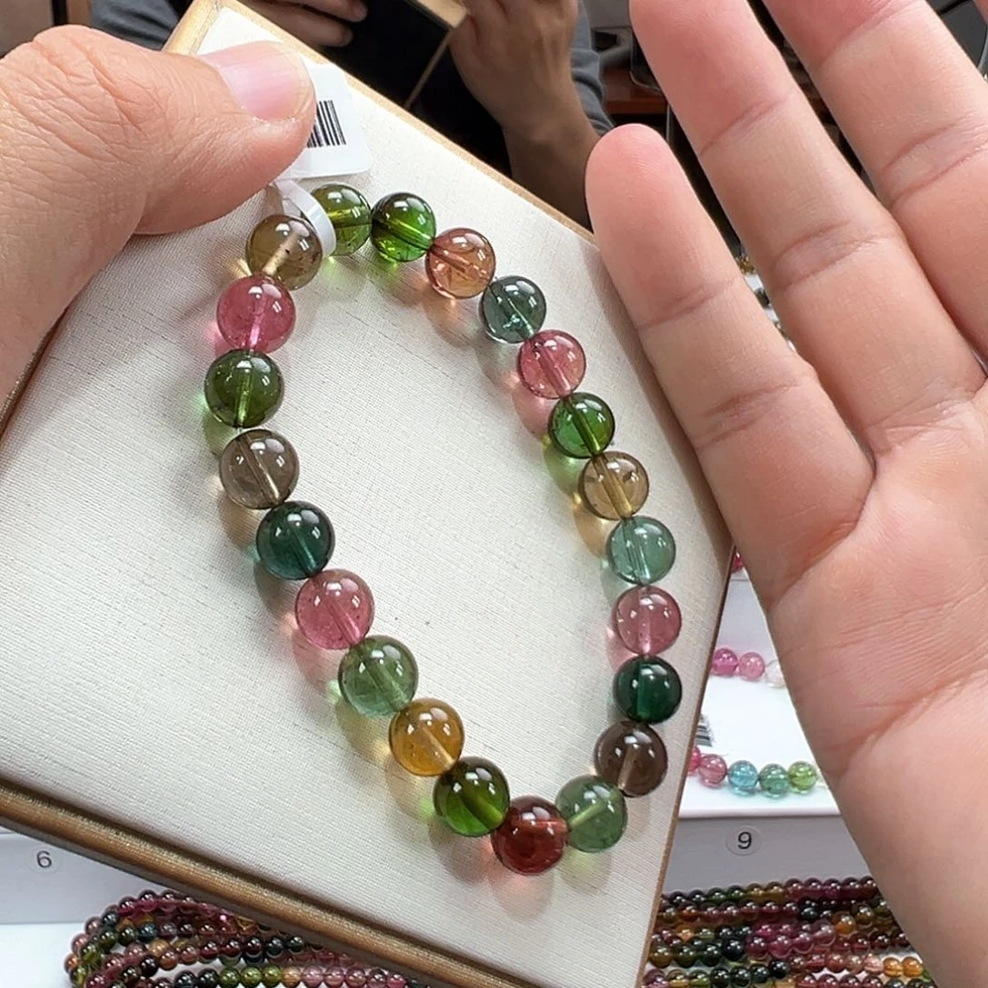 碧玺未镶嵌手串8.5mmmmmmmmmm