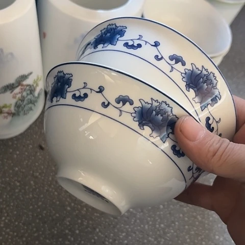 其他瓷5寸定制款碗两个