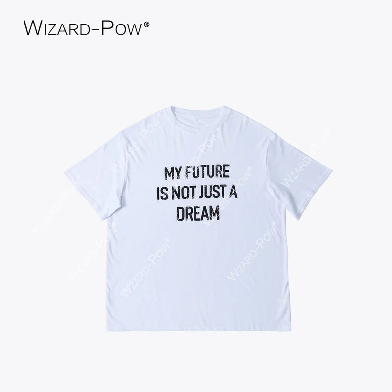 灯小炮纯色宽松设计款短袖