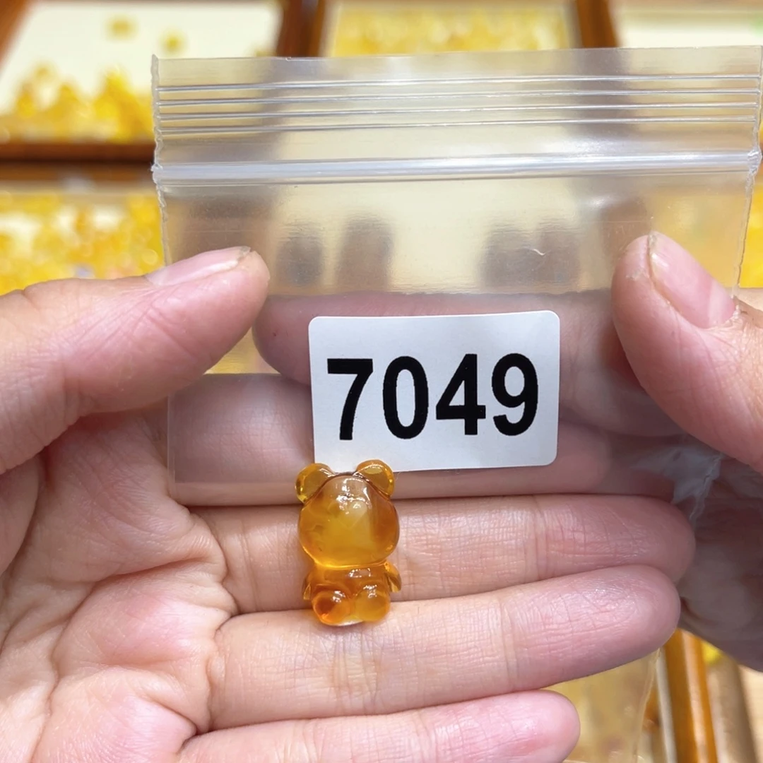 未镶嵌颈饰琥珀蜜蜡