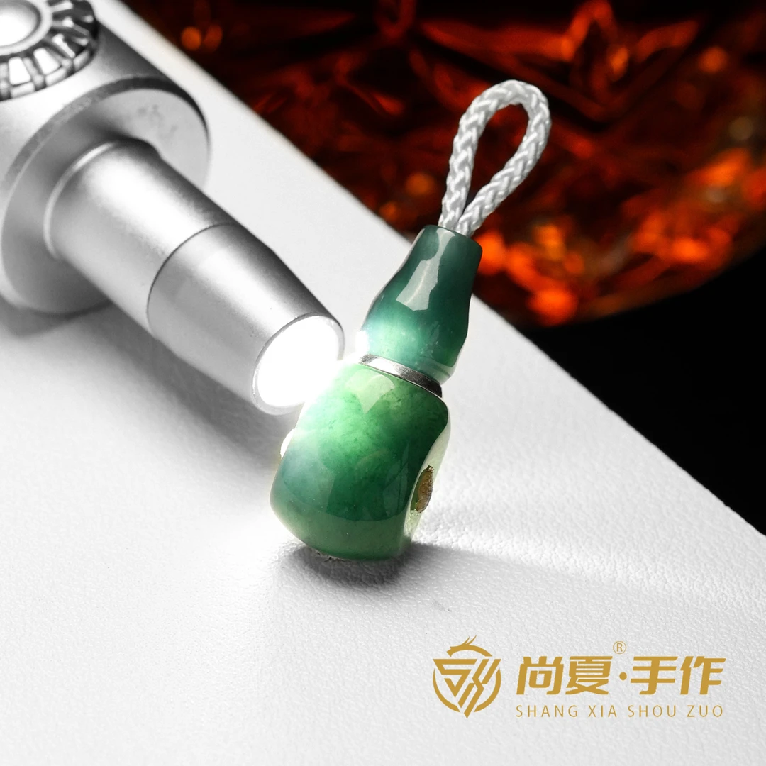 尚夏【翡系列】翡翠危料分体三通配饰卡10以下