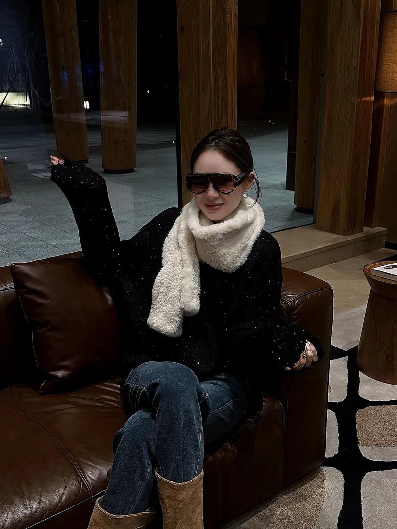 4 YYL 幻影黑毛衣  2025冬款上新winter  XB10133