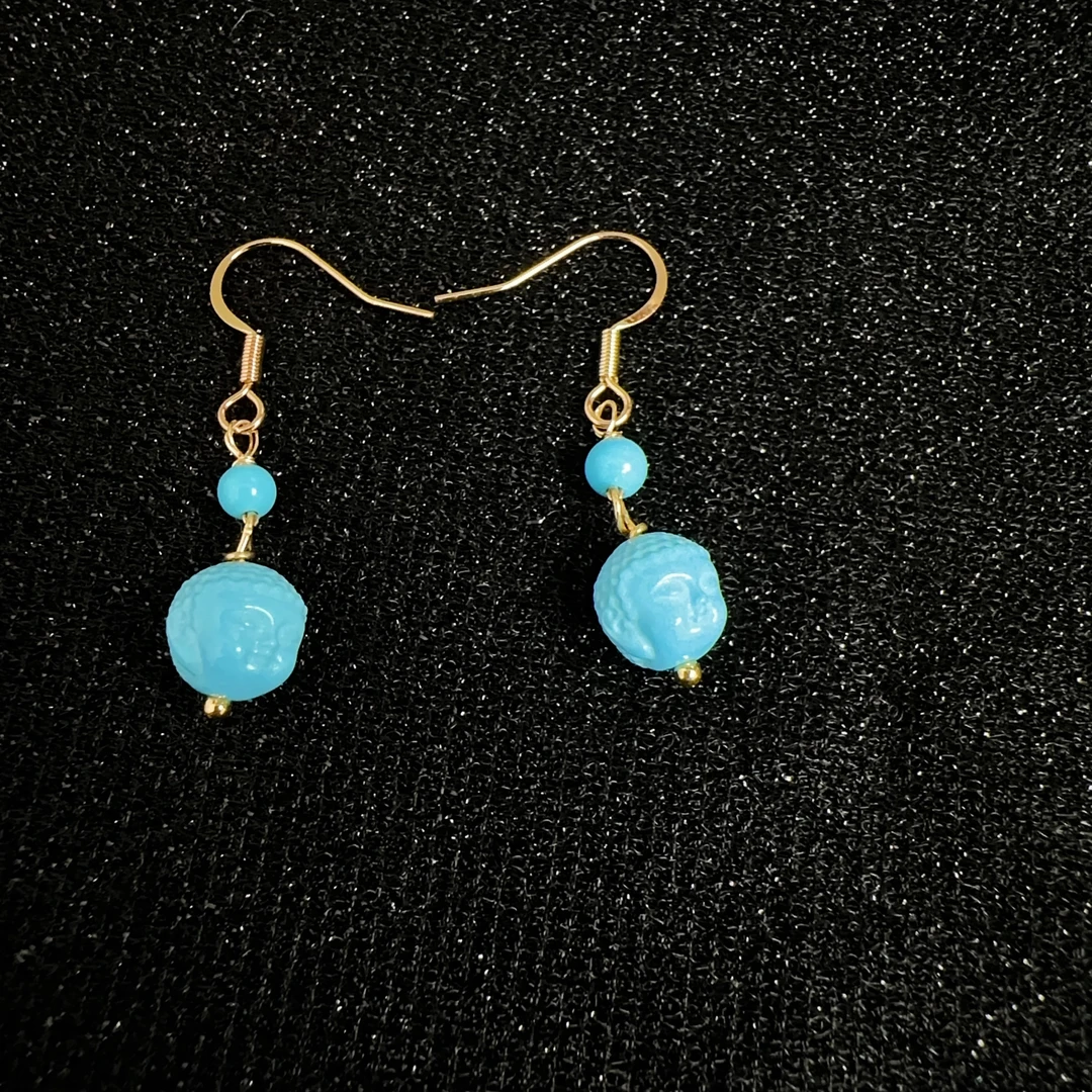 耳坠原创设计小众时尚大方气质优雅国风耳环