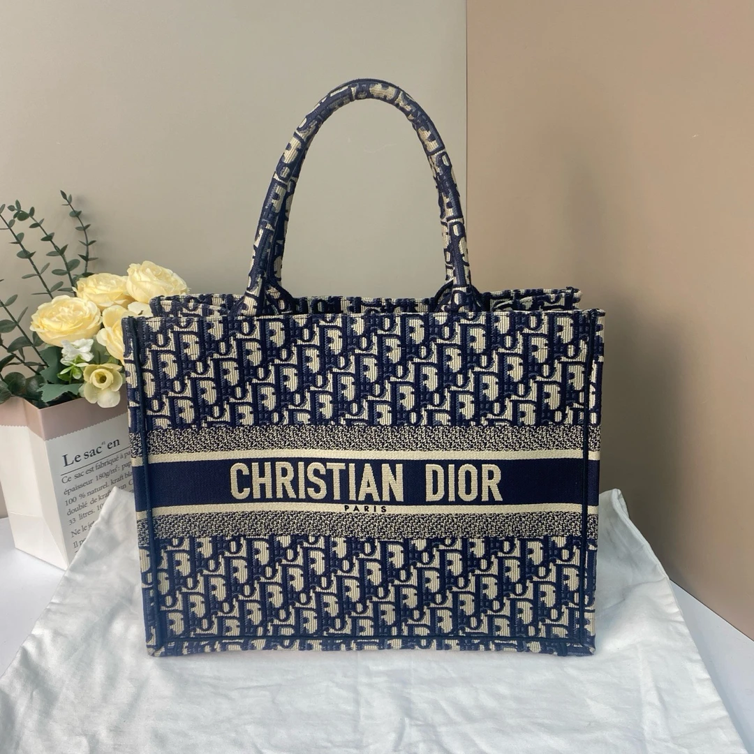 95新 DIOR/迪奥 迪奥老花托特包
