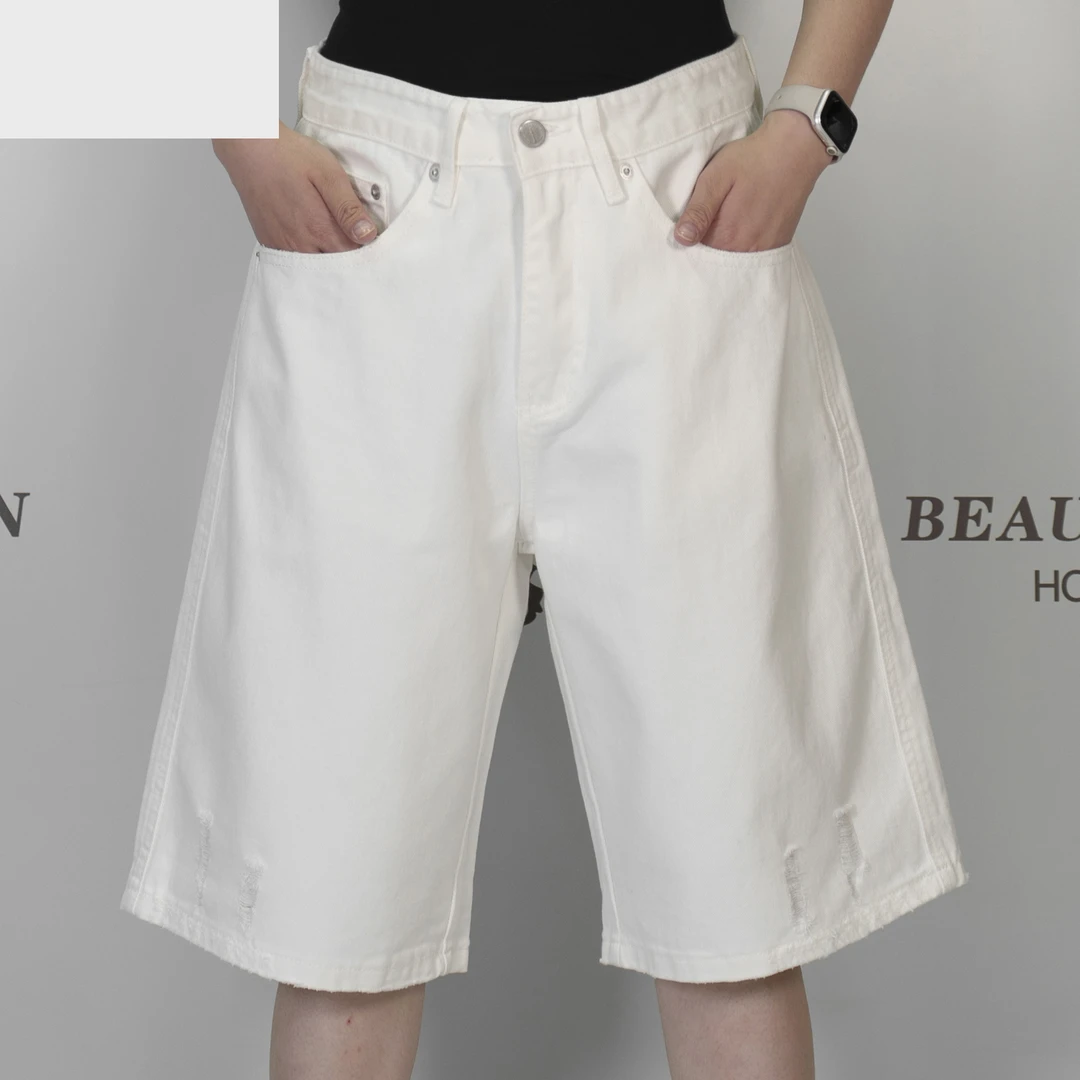 2025美狮潮牌夏季轻奢简约时尚纯色常规款潮流百搭休闲裤