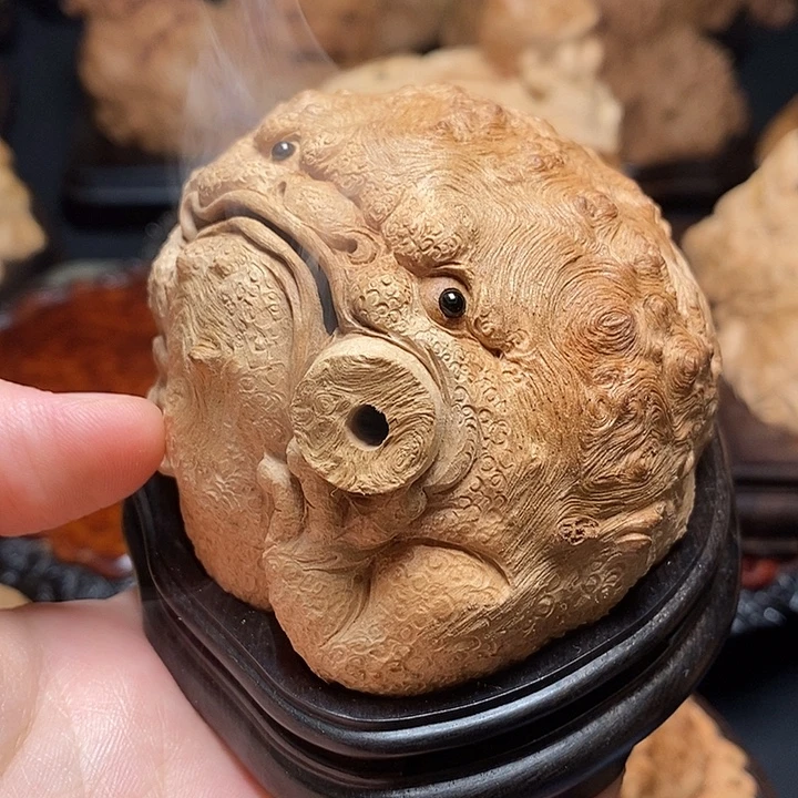 荔枝木荔枝木满纹金蟾