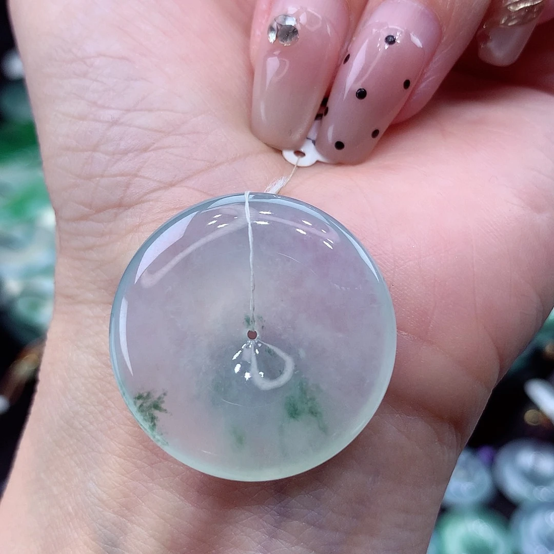 颈饰未镶嵌翡翠编号53尺寸28.6-5.7