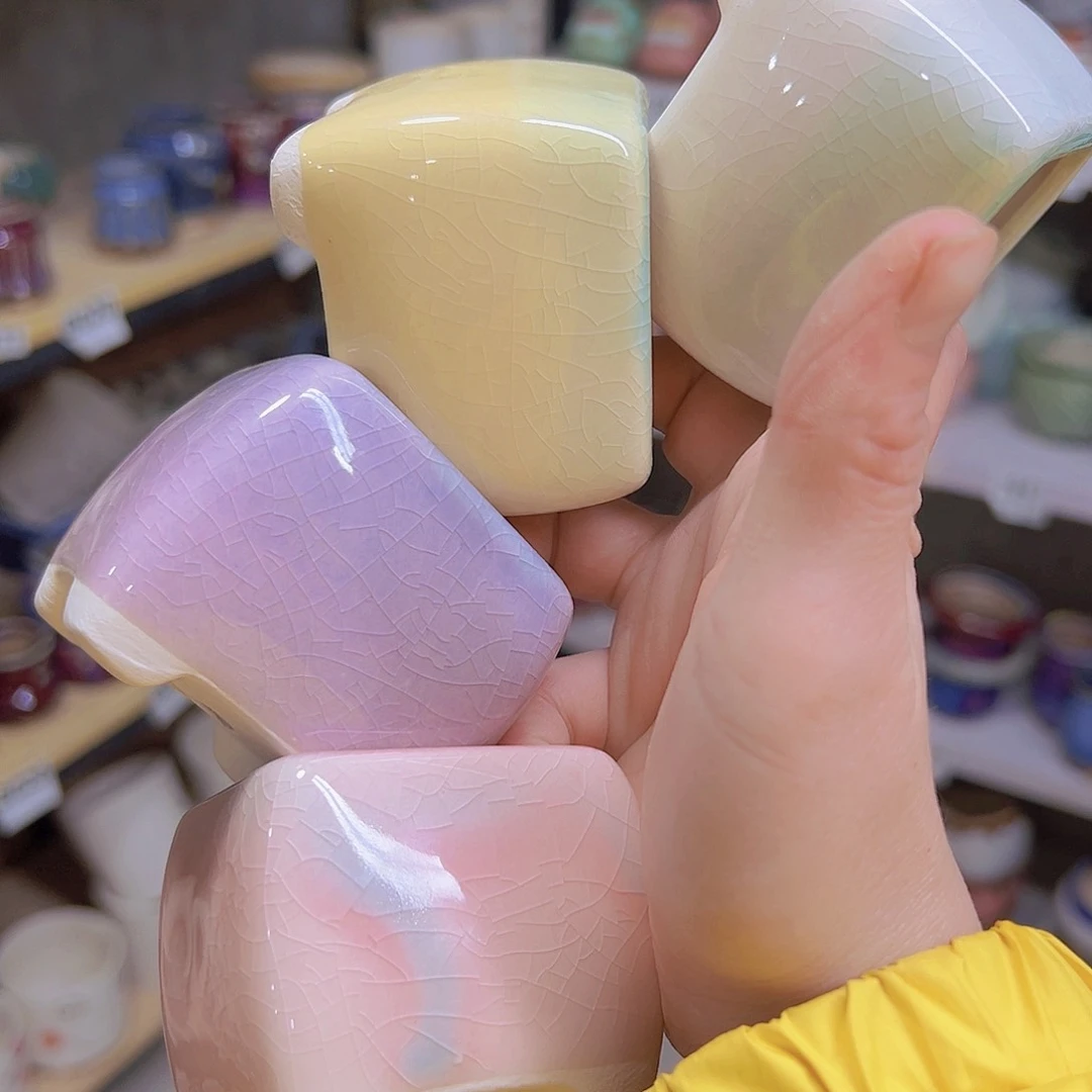 红陶陶瓷花盆当场满12包邮