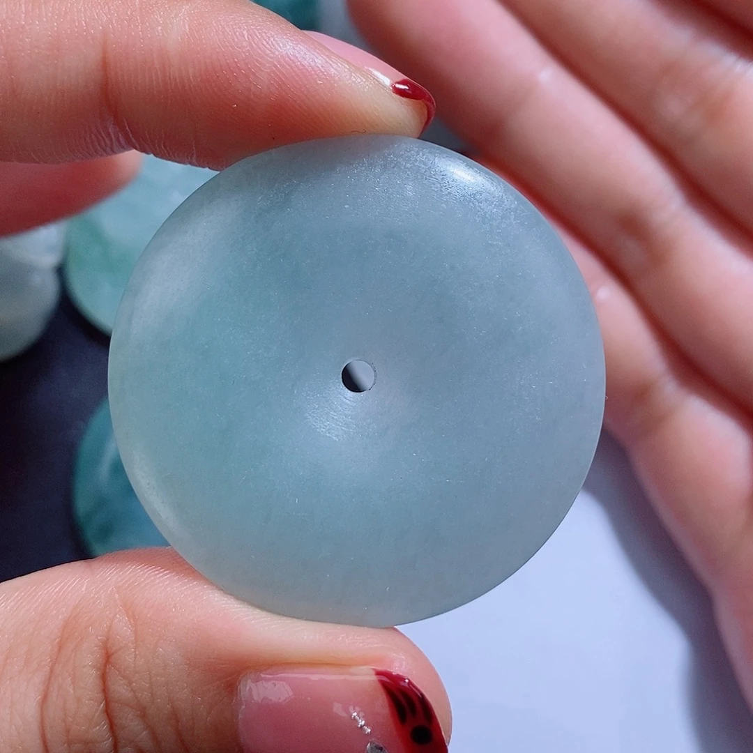 定制翡翠未镶嵌毛货不支持退货下单需确认抛光