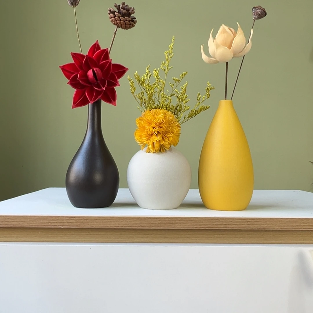 陶瓷花瓶陶瓷花瓶带花高度20-30厘米左右