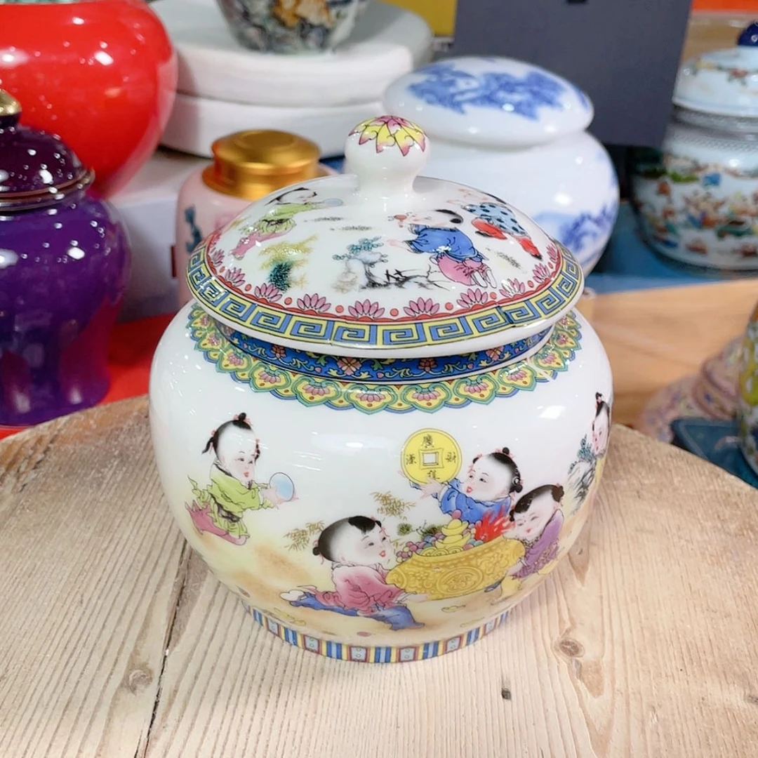 【闪购商品】罐陶瓷茶叶罐密封罐