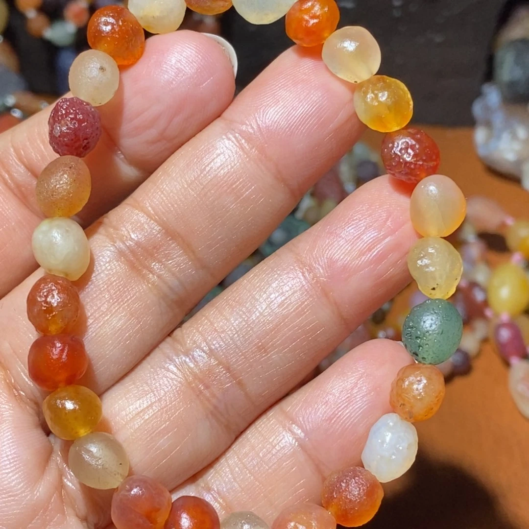 未镶嵌玛瑙/玉髓珠宝半成品