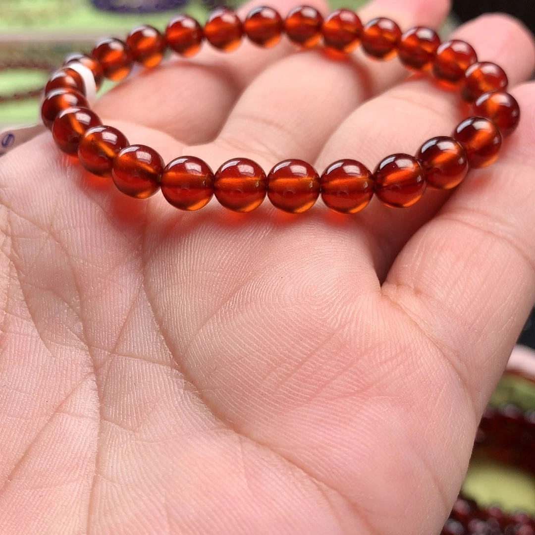 石榴石手串未镶嵌7.3