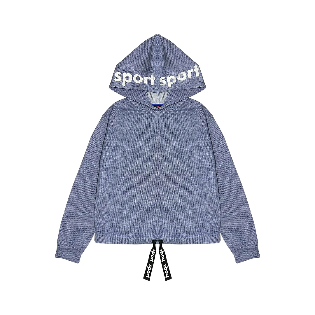 男士连帽套头运动卫衣美式卫衣宽松百搭长袖卫衣潮流