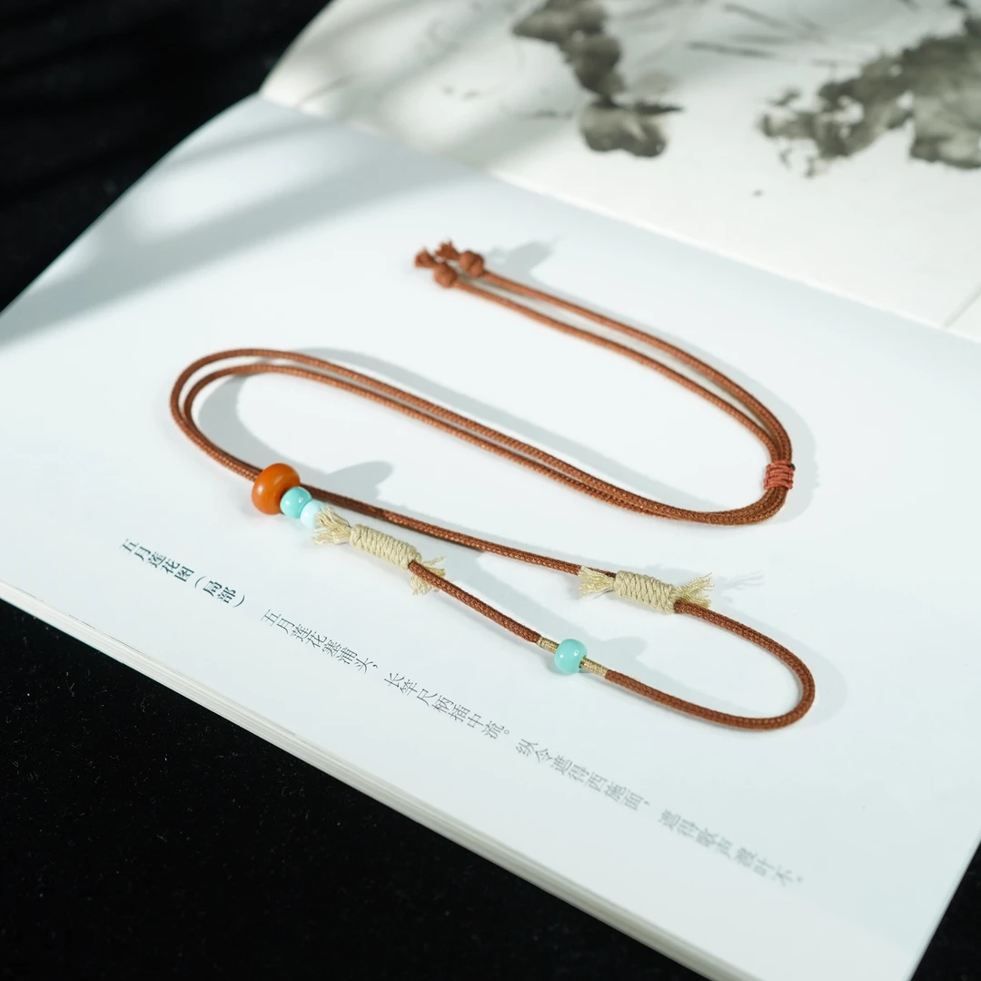 蜜蜡毛衣链时尚百搭