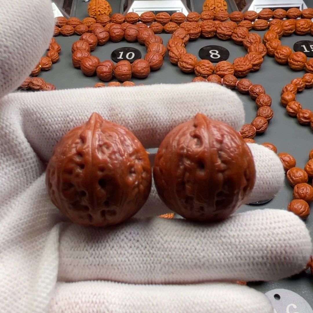 猴头核桃手串野生核桃光头秋子手捻