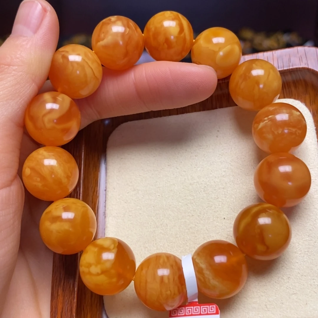 【闪购商品】蜜蜡手链未镶嵌手串