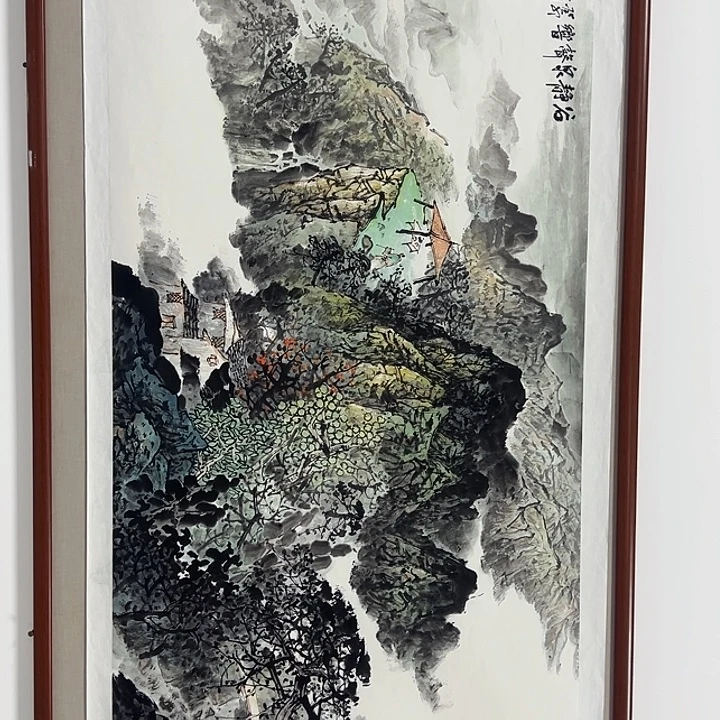 国画李文峰的画作