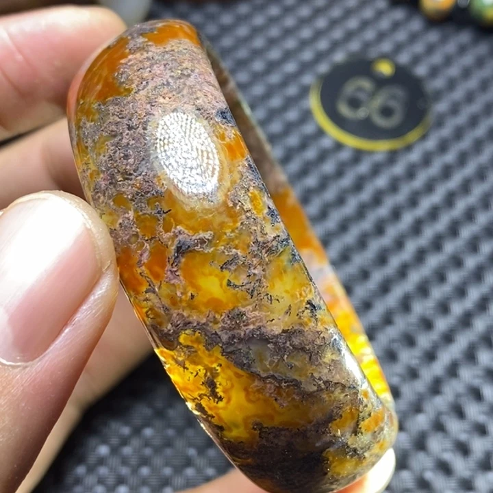 落***纷玛瑙/玉髓未镶嵌1