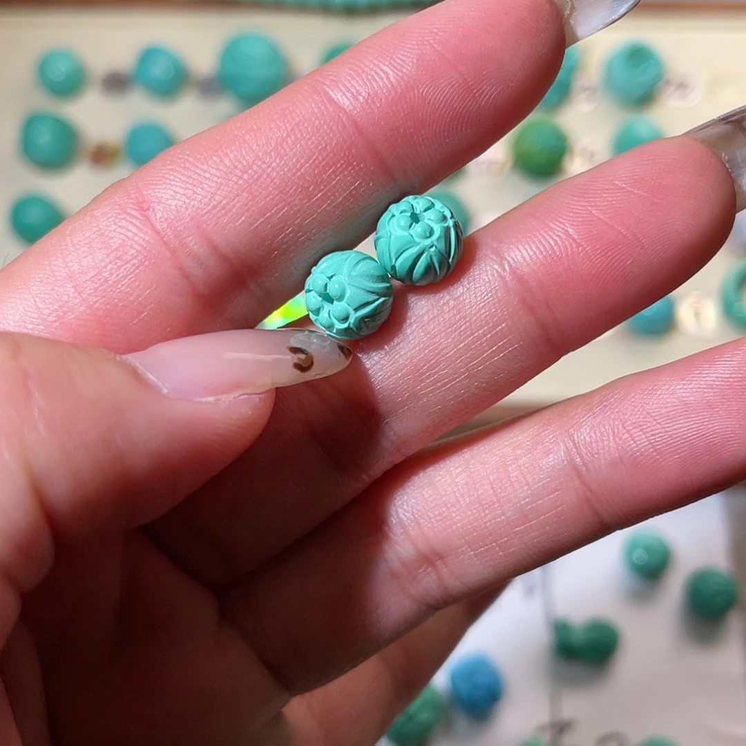 手工雕刻配饰配珠卡8+