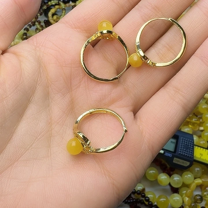 琥珀未镶嵌珠宝奇石