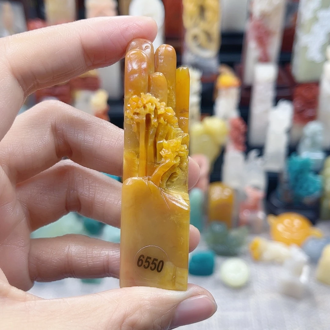 印石昌化石6550包邮包刻
