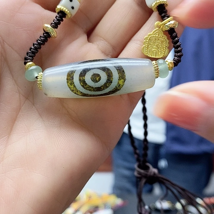 玛瑙/玉髓合金颈饰