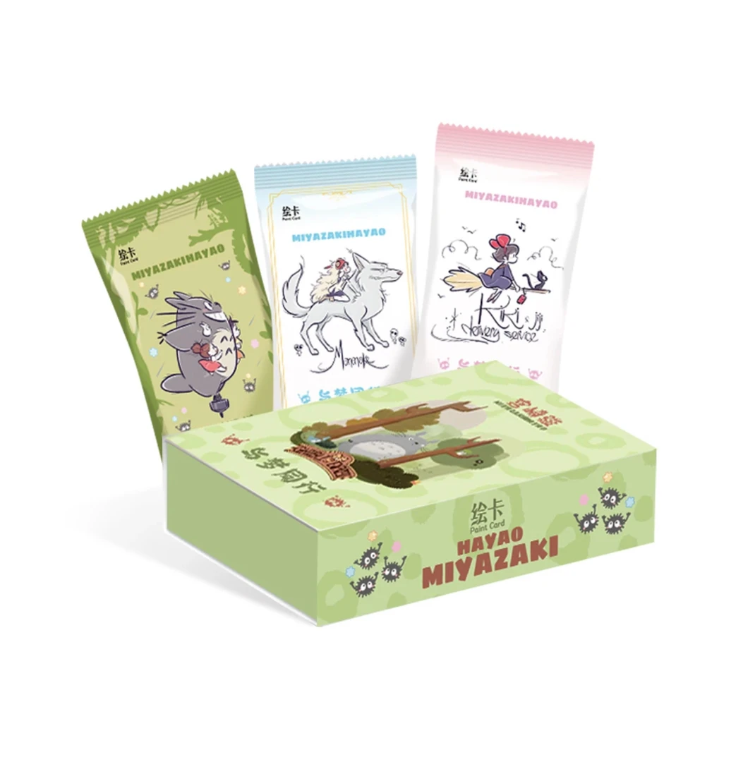 【浮浮尝鲜】《宫崎骏》与梦同行收藏卡牌（代拆）