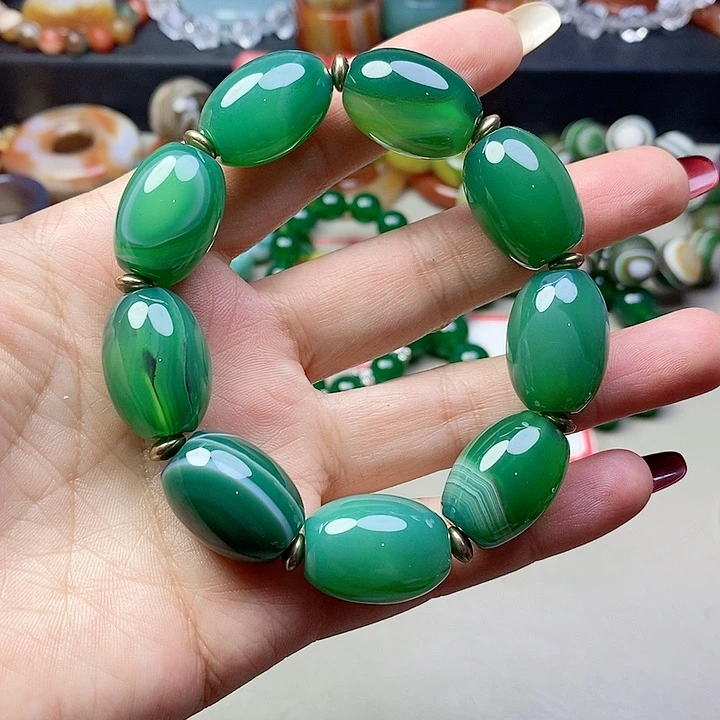 玛瑙/玉髓吊坠未镶嵌四**空