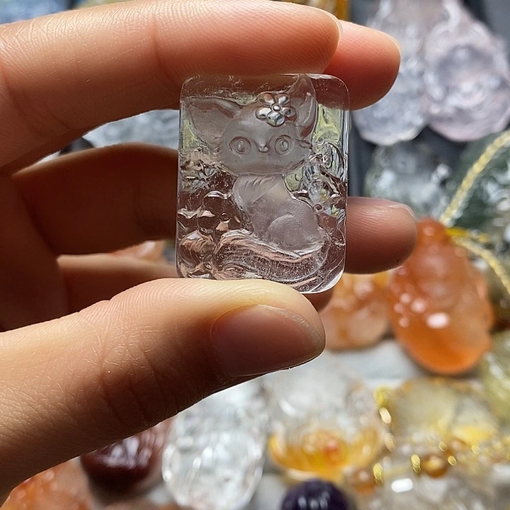 未镶嵌颈饰水晶水晶吊坠