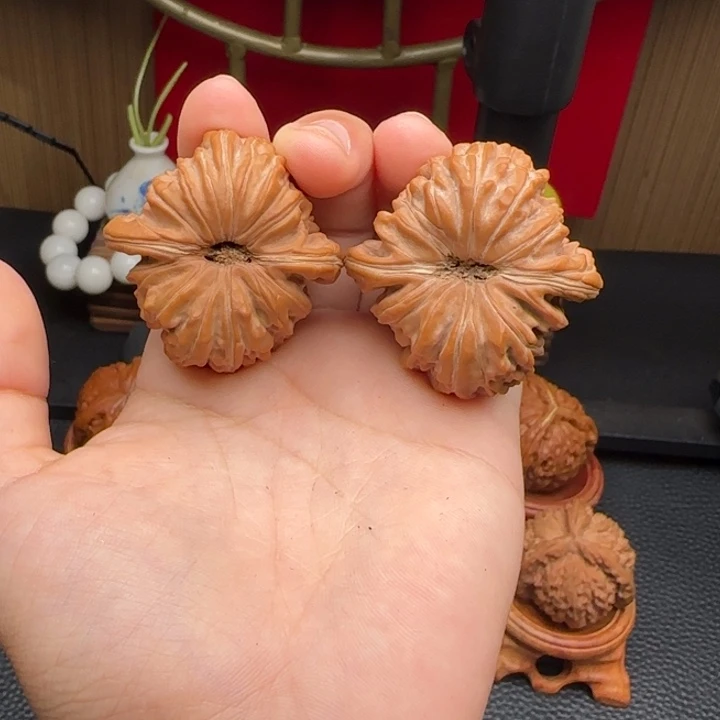 把件文玩核桃四座楼 全品 39尺寸