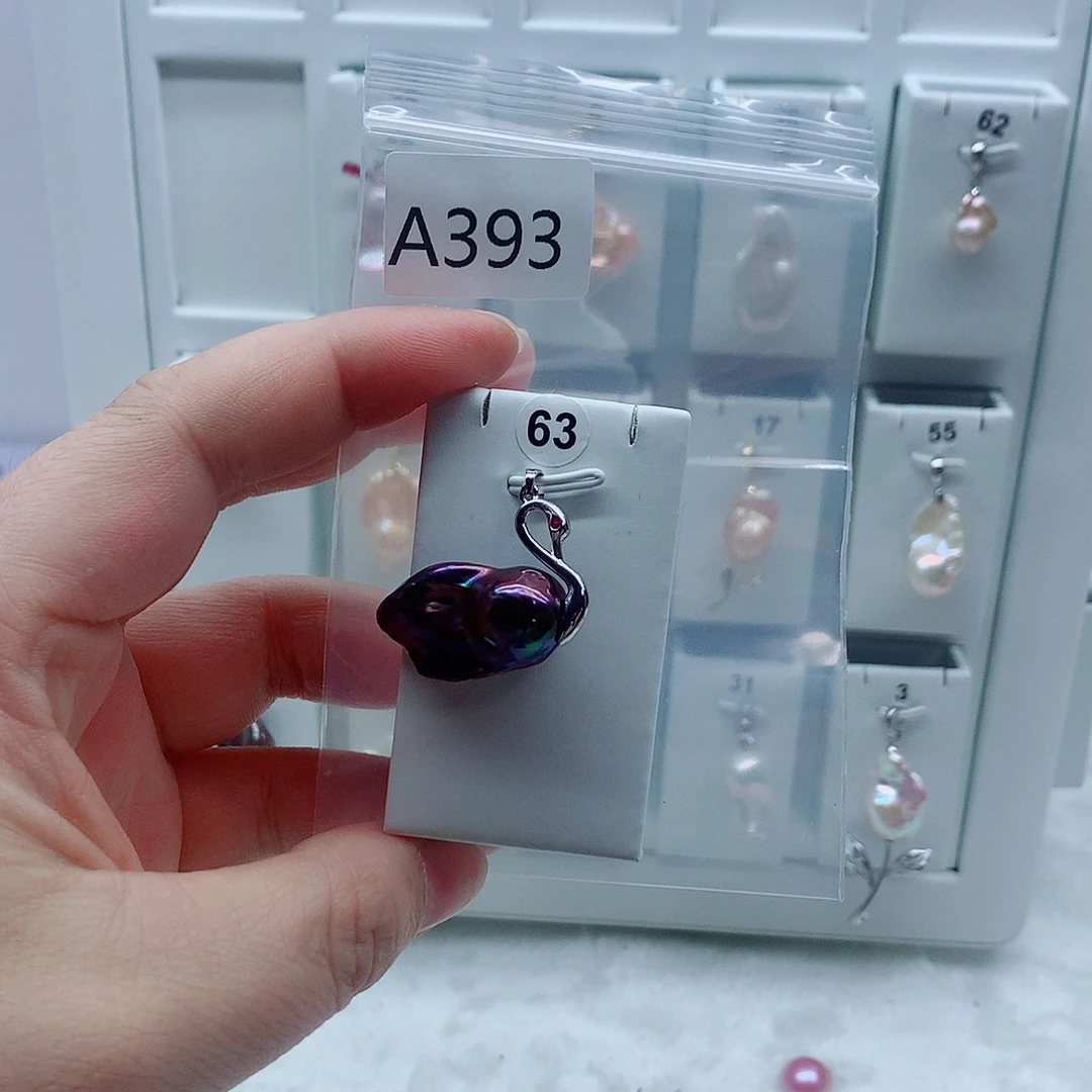 吊坠(不含链)淡水珍珠合金