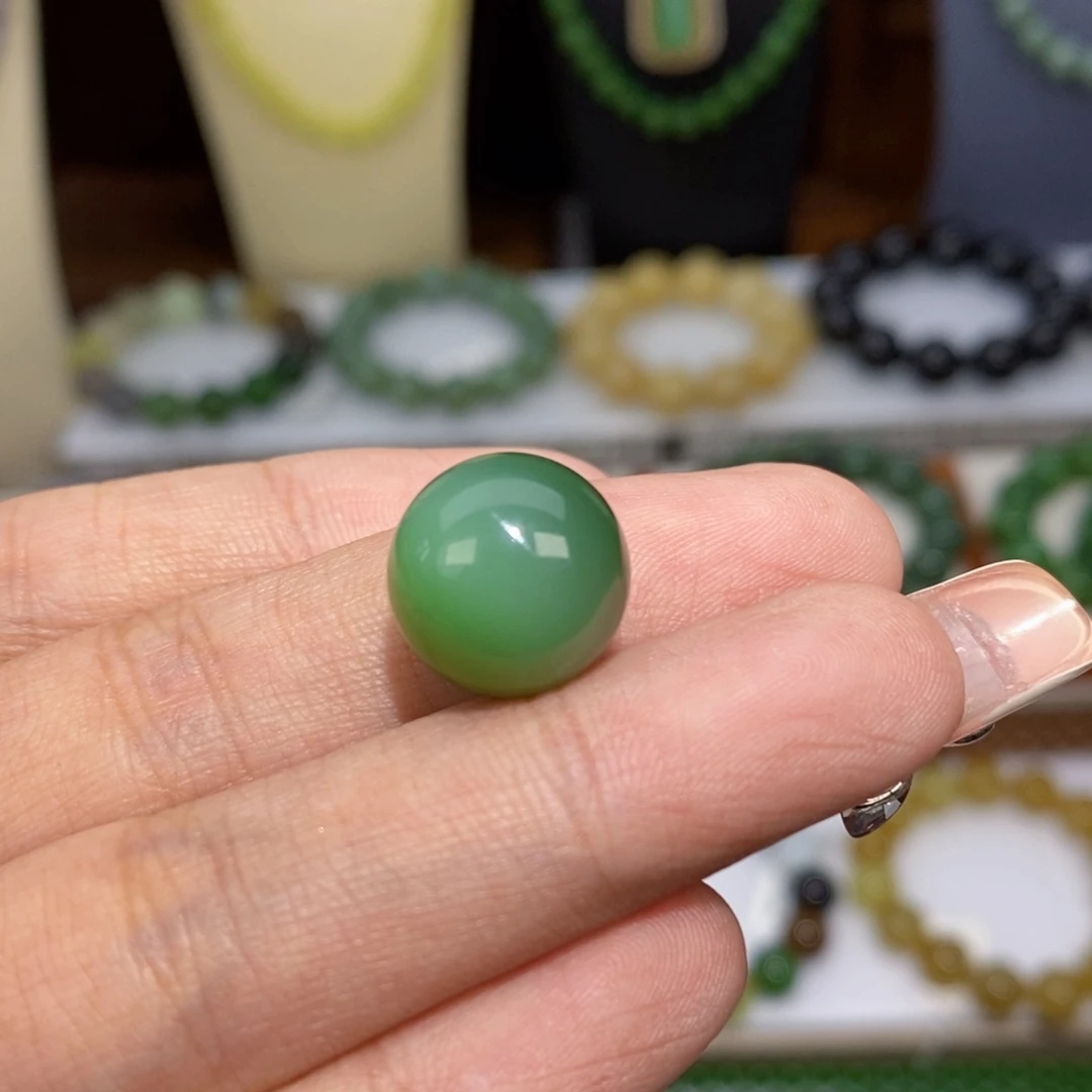 和田玉未镶嵌手串卡14