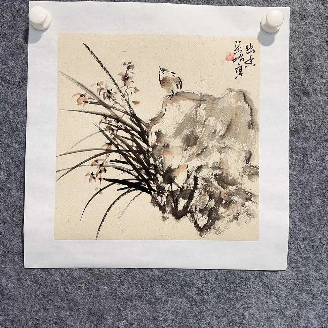 国画国画作品花鸟