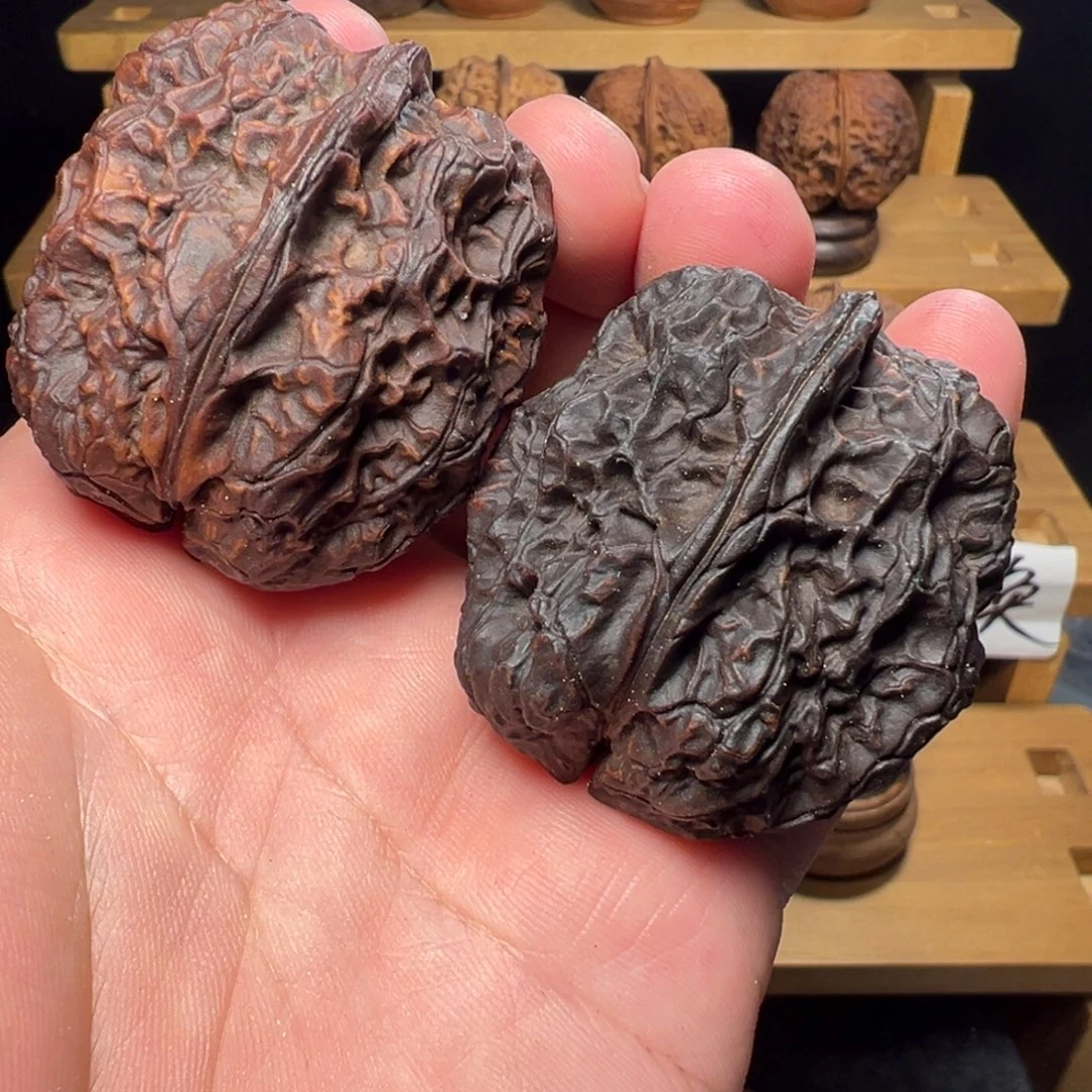 吊坠文玩核桃紫衣将军膀43mm