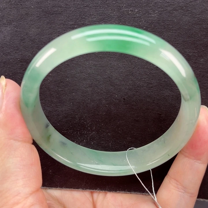 未镶嵌手镯石英质玉4-55-56