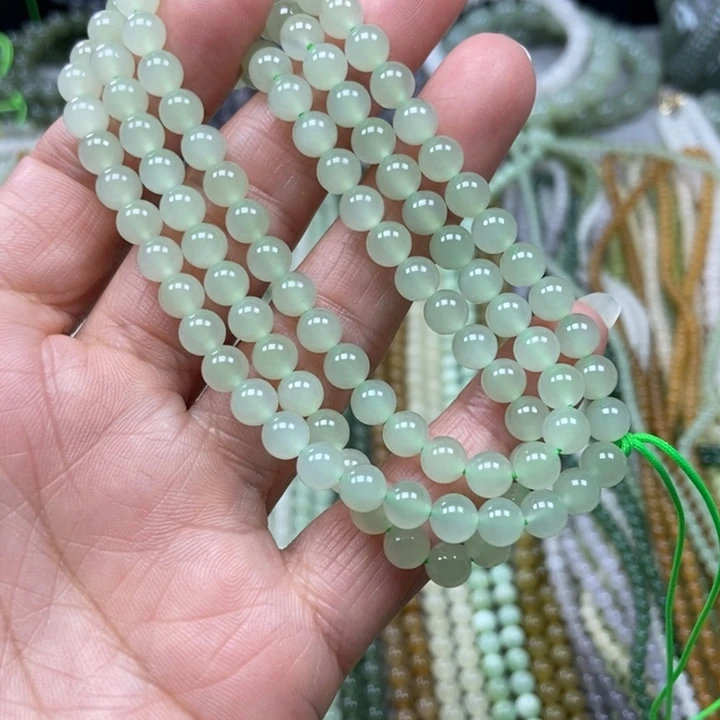 和田玉未镶嵌颈饰6