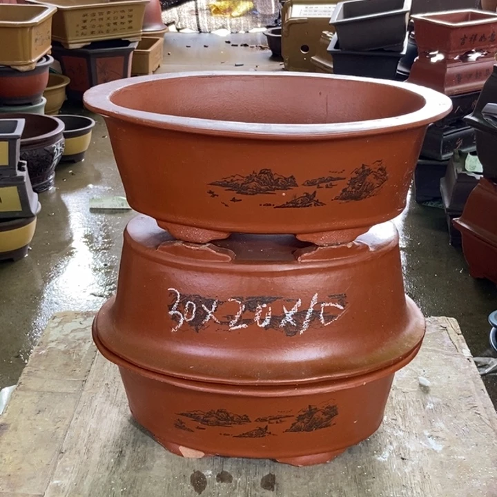 紫砂花盆紫砂紫砂