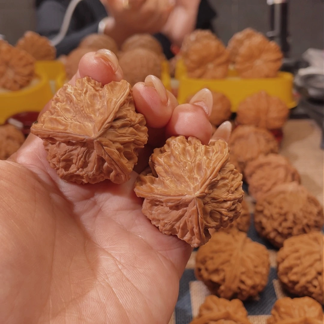 吊坠文玩核桃36三棱5