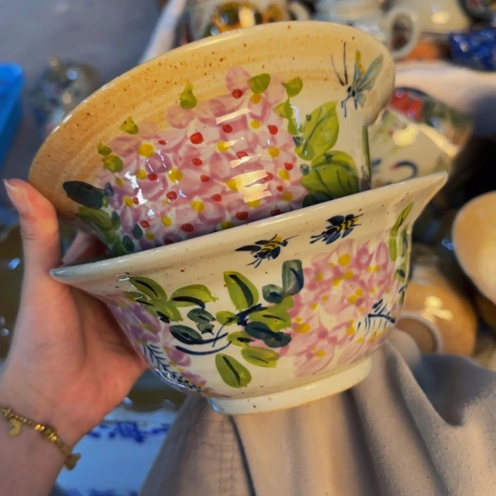 瓷片景德镇手工手绘陶瓷