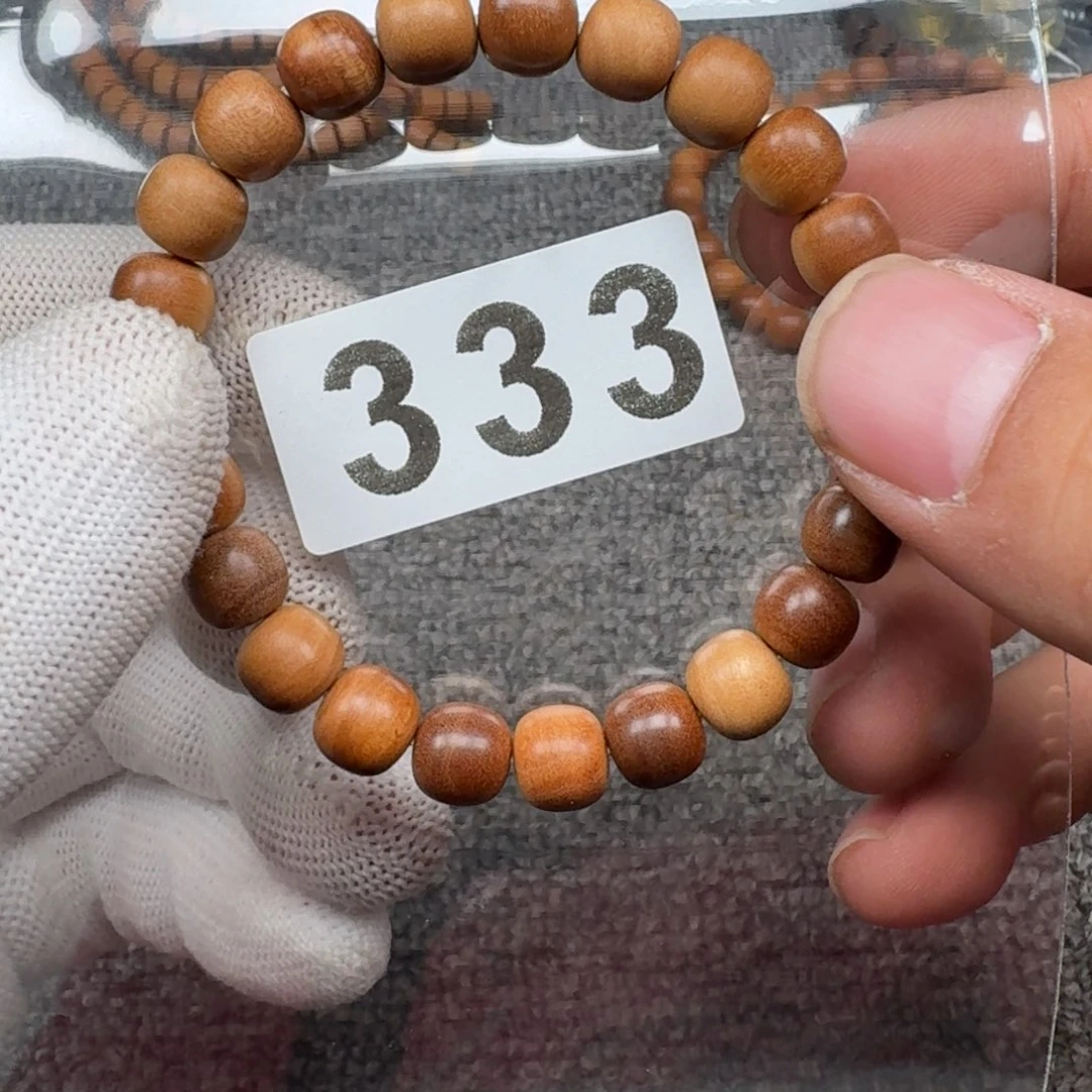 檀香木手串/手链双百年迈索尔乱纹8×8.5