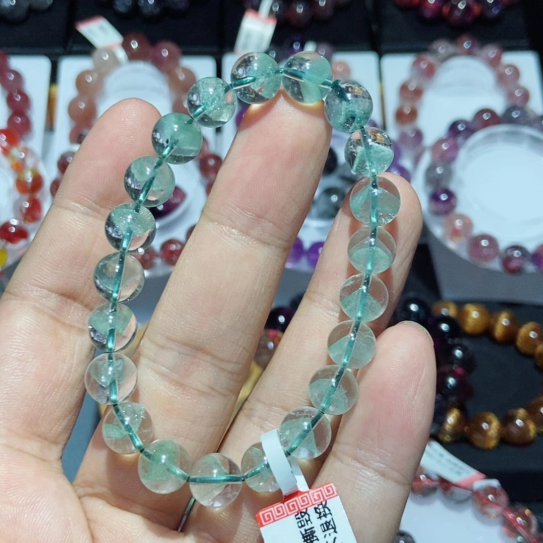 未镶嵌手链水晶翠幽灵9